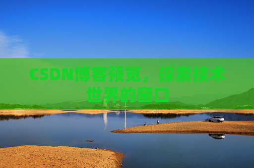 CSDN博客预览,探索技术世界的窗口
